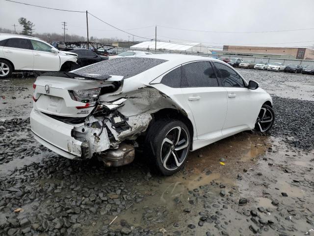 1HGCV2F31LA012704 - 2020 HONDA ACCORD SPORT WHITE photo 3