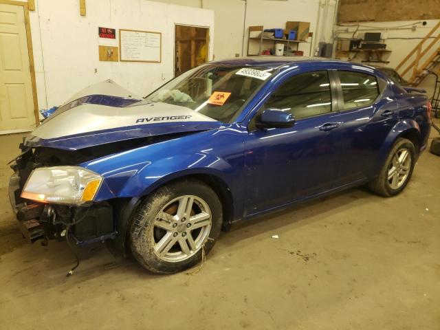 1C3CDZCG4DN687303 - 2013 DODGE AVENGER SXT BLUE photo 1