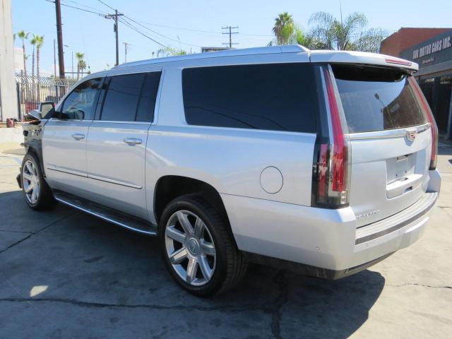 1GYS4HKJ3KR254019 - 2019 CADILLAC ESCALADE ESV LUXURY SILVER photo 3