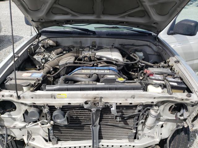 5TEGN92N74Z396026 - 2004 TOYOTA TACOMA DOUBLE CAB PRERUNNER SILVER photo 11