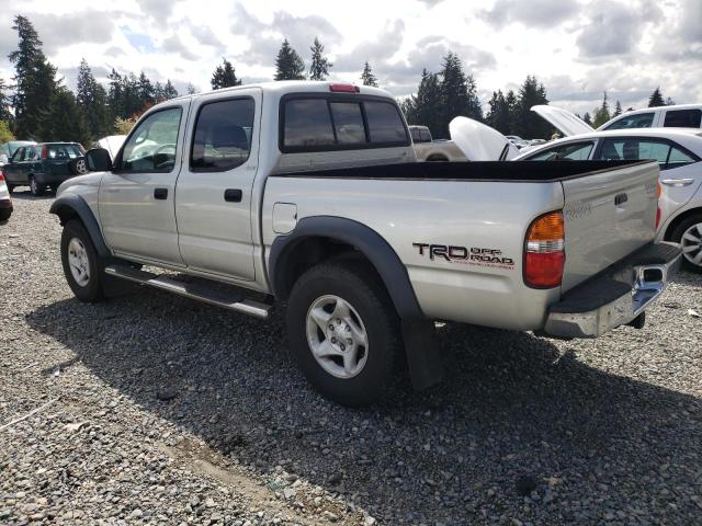 5TEGN92N74Z396026 - 2004 TOYOTA TACOMA DOUBLE CAB PRERUNNER SILVER photo 2