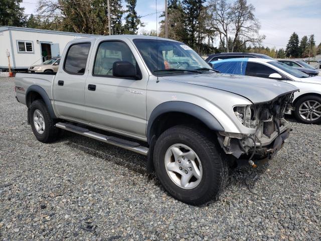 5TEGN92N74Z396026 - 2004 TOYOTA TACOMA DOUBLE CAB PRERUNNER SILVER photo 4