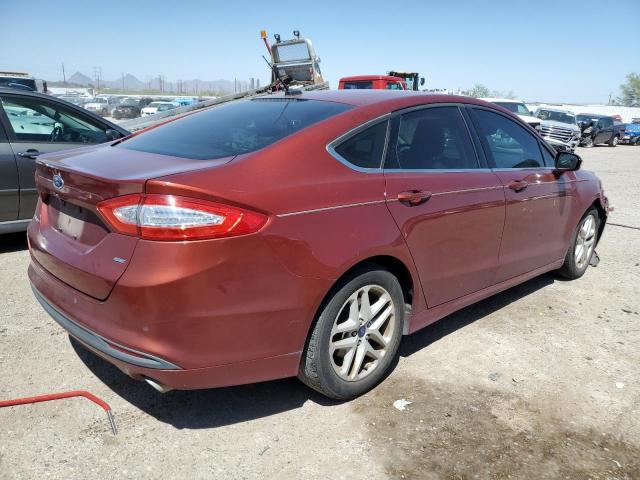 3FA6P0H77ER379325 - 2014 FORD FUSION SE ORANGE photo 3