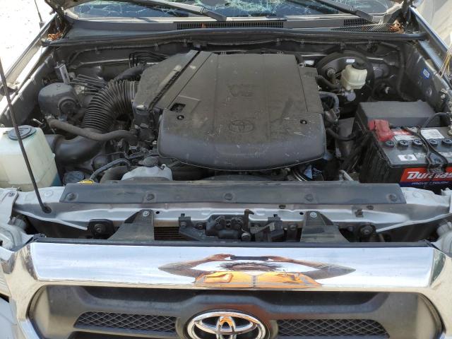 5TFJU4GN2FX083478 - 2015 TOYOTA TACOMA DOUBLE CAB PRERUNNER SILVER photo 11