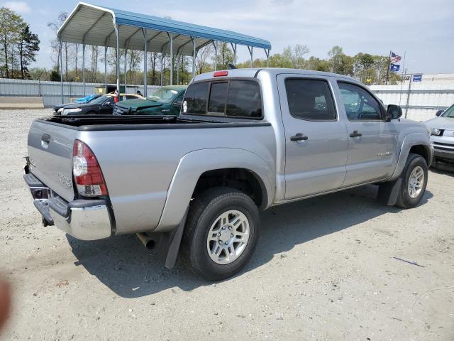 5TFJU4GN2FX083478 - 2015 TOYOTA TACOMA DOUBLE CAB PRERUNNER SILVER photo 3