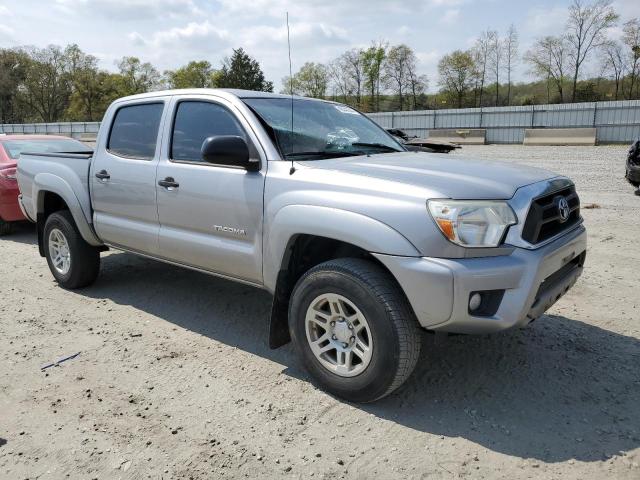 5TFJU4GN2FX083478 - 2015 TOYOTA TACOMA DOUBLE CAB PRERUNNER SILVER photo 4