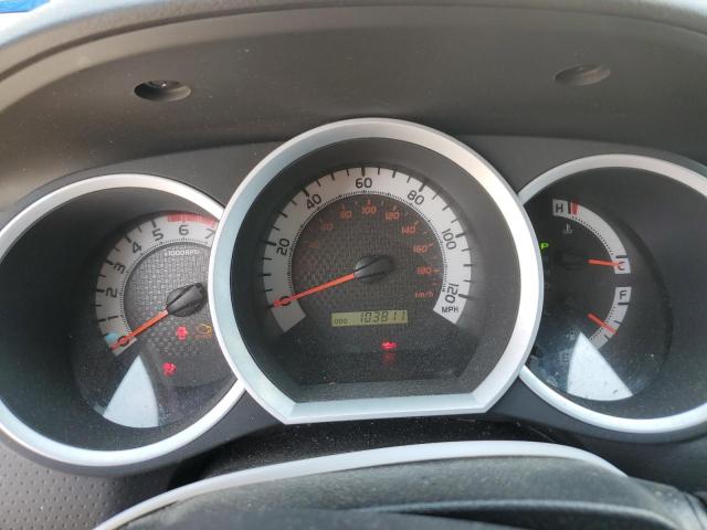 5TFJU4GN2FX083478 - 2015 TOYOTA TACOMA DOUBLE CAB PRERUNNER SILVER photo 9