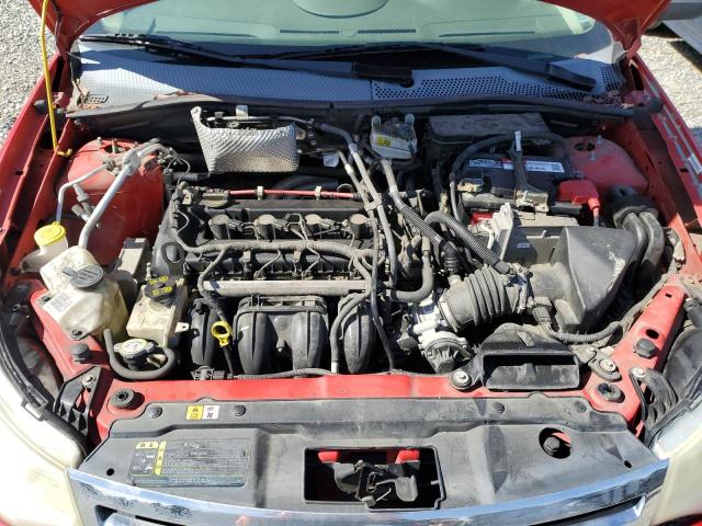 1FAHP32NX8W102638 - 2008 FORD FOCUS S/SE RED photo 11