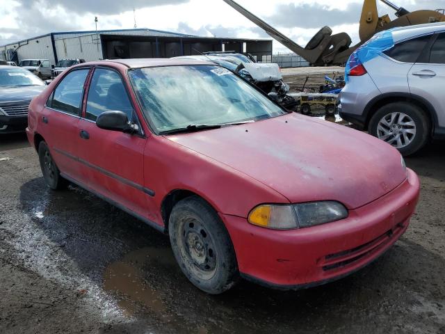 JHMEG8644SS045958 - 1995 HONDA CIVIC DX RED photo 4