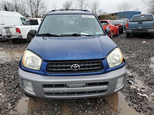 JTEGH20V130099183 - 2003 TOYOTA RAV4 BLUE photo 5