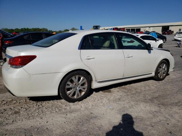 4T1BK3DB1BU394891 - 2011 TOYOTA AVALON BASE WHITE photo 3