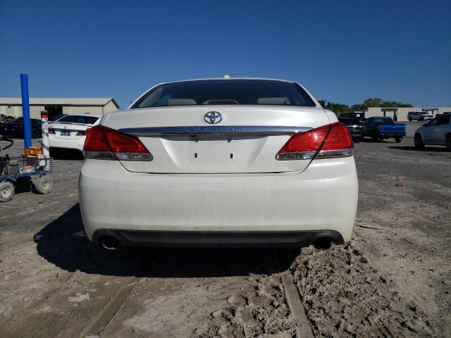 4T1BK3DB1BU394891 - 2011 TOYOTA AVALON BASE WHITE photo 6