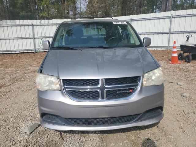 2C4RDGCGXDR626616 - 2013 DODGE GRAND CARA SXT SILVER photo 5