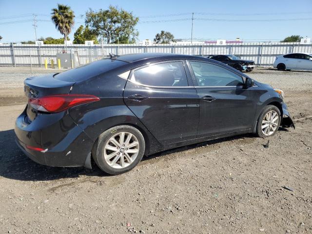 KMHDH4AE1FU236150 - 2015 HYUNDAI ELANTRA SE BLACK photo 3