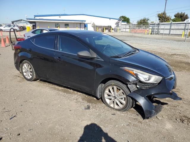 KMHDH4AE1FU236150 - 2015 HYUNDAI ELANTRA SE BLACK photo 4