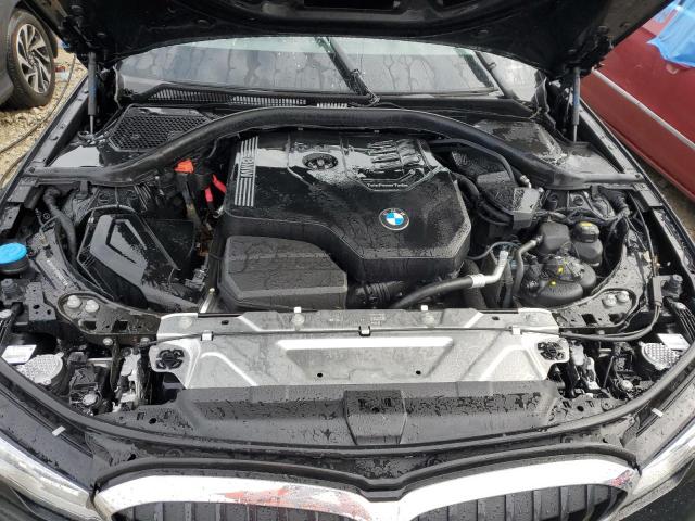 3MW5R7J0XM8B64318 - 2021 BMW 330XI Negro foto 11
