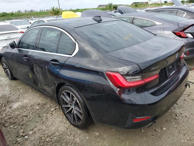 3MW5R7J0XM8B64318 - 2021 BMW 330XI BLACK photo 2