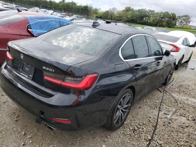 3MW5R7J0XM8B64318 - 2021 BMW 330XI BLACK photo 3