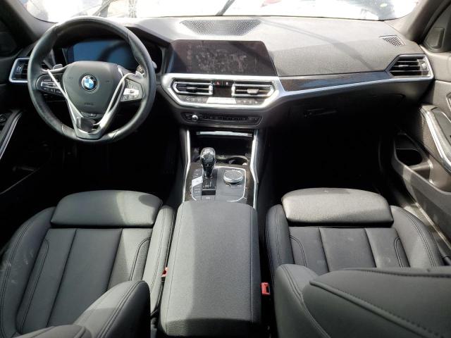 3MW5R7J0XM8B64318 - 2021 BMW 330XI BLACK photo 8