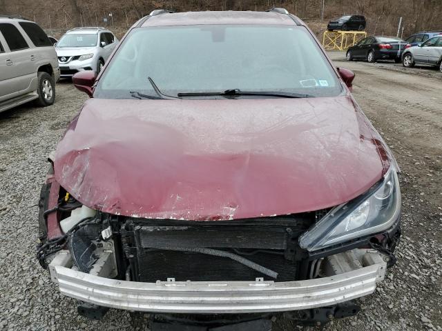 2C4RC1BG0JR275244 - 2018 CHRYSLER PACIFICA TOURING L RED photo 5