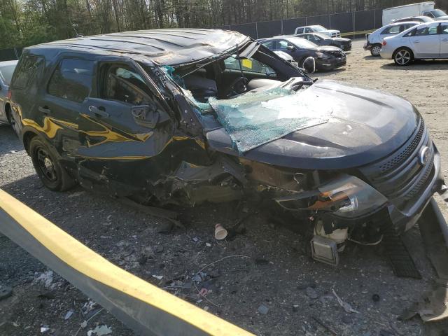 1FM5K8AR0DGC63528 - 2013 FORD EXPLORER POLICE INTERCEPTOR 黑色 照片 4