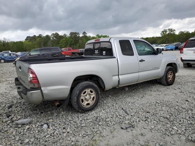 5TETX4CN7AZ687633 - 2010 TOYOTA TACOMA ACCESS CAB SILVER photo 3