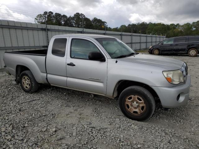 5TETX4CN7AZ687633 - 2010 TOYOTA TACOMA ACCESS CAB SILVER photo 4