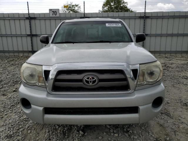 5TETX4CN7AZ687633 - 2010 TOYOTA TACOMA ACCESS CAB SILVER photo 5