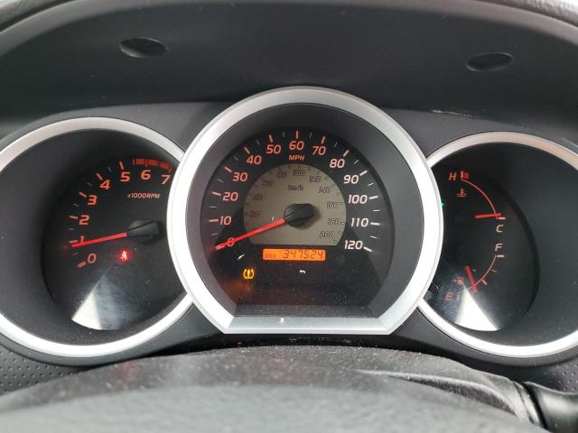 5TETX4CN7AZ687633 - 2010 TOYOTA TACOMA ACCESS CAB ვერცხლისფერი ფოტო 9