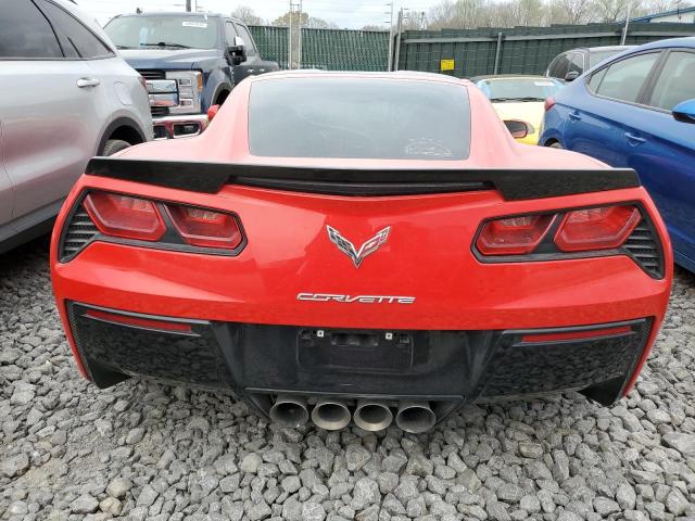 1G1YM2D78E5106757 - 2014 CHEVROLET CORVETTE STINGRAY Z51 3LT RED photo 6