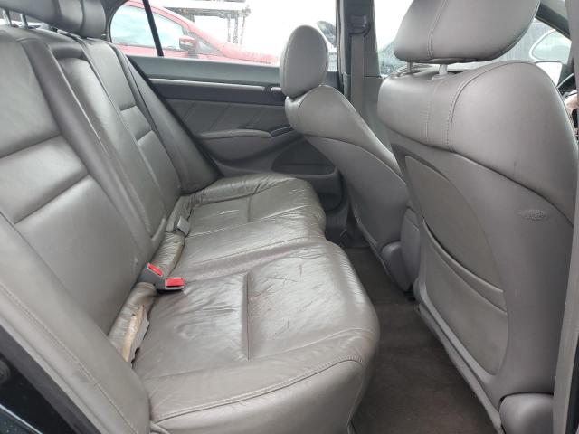 1HGFA16978L022642 - 2008 HONDA CIVIC EXL შავი ფოტო 10