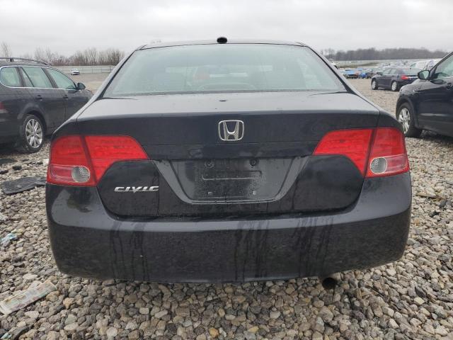 1HGFA16978L022642 - 2008 HONDA CIVIC EXL შავი ფოტო 6
