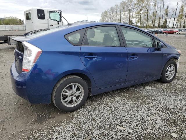 JTDKN3DU9A0163014 - 2010 TOYOTA PRIUS BLUE photo 3