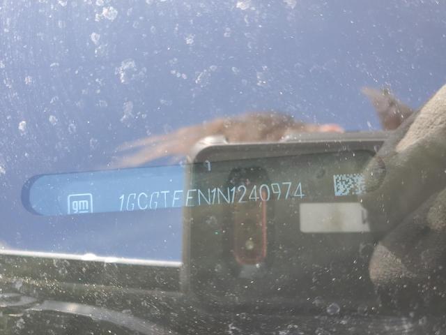 1GCGTEEN1N1240974 - 2022 CHEVROLET COLORADO ZR2 GRAY photo 12