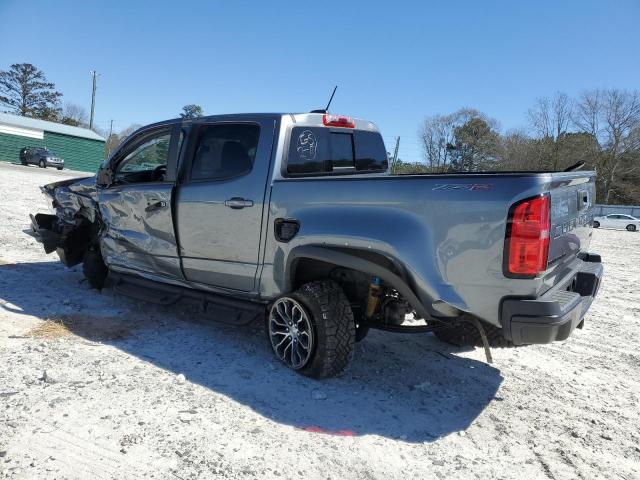 1GCGTEEN1N1240974 - 2022 CHEVROLET COLORADO ZR2 GRAY photo 2