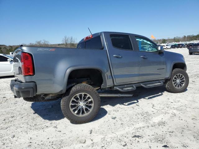 1GCGTEEN1N1240974 - 2022 CHEVROLET COLORADO ZR2 GRAY photo 3