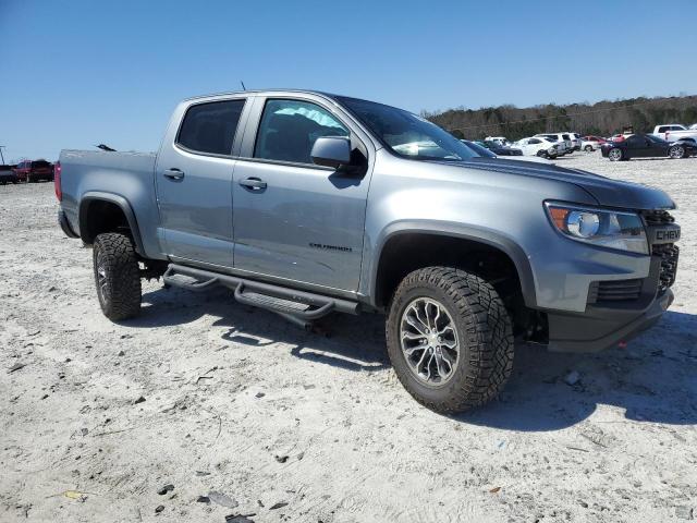 1GCGTEEN1N1240974 - 2022 CHEVROLET COLORADO ZR2 GRAY photo 4