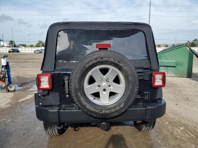 1J4AA2D1XBL591417 - 2011 JEEP WRANGLER SPORT BLACK photo 6