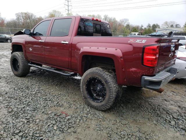 3GCUKSEC4EG229326 - 2014 CHEVROLET SILVERADO K1500 LTZ BURGUNDY photo 2