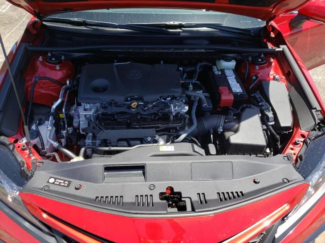 4T1T11AK0PU142766 - 2023 TOYOTA CAMRY SE NIGHT SHADE RED photo 11
