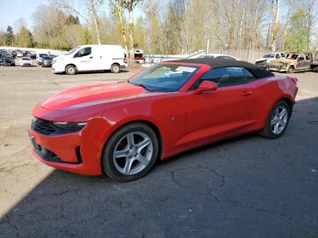 1G1FB3DSXL0105983 - 2020 CHEVROLET CAMARO LS RED photo 1