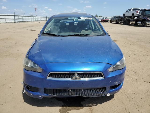 JA3AU86WX9U010039 - 2009 MITSUBISHI LANCER GTS BLUE photo 5