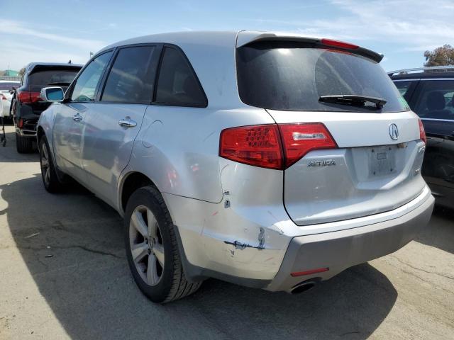 2HNYD28318H509663 - 2008 ACURA MDX TECHNOLOGY SILVER photo 2