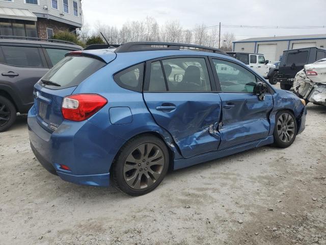 JF1GPAL65E8288015 - 2014 SUBARU IMPREZA SPORT PREMIUM BLUE photo 3