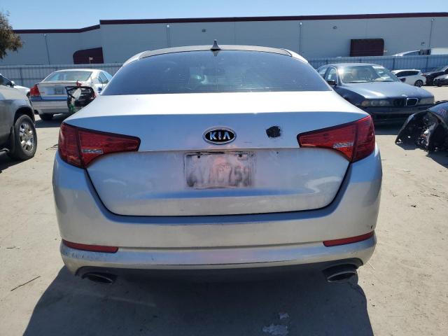 KNAGM4A72C5272852 - 2012 KIA OPTIMA LX SILVER photo 6