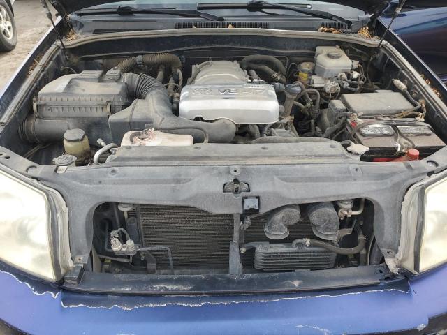 JTEBT14R648016592 - 2004 TOYOTA 4RUNNER SR5 BLUE photo 12