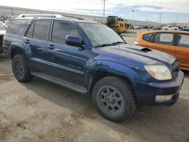 JTEBT14R648016592 - 2004 TOYOTA 4RUNNER SR5 BLUE photo 4