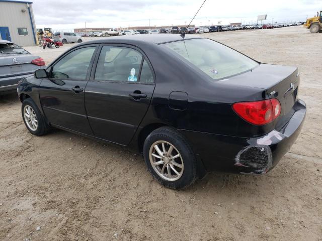 1NXBR32E18Z954670 - 2008 TOYOTA COROLLA CE BLACK photo 2