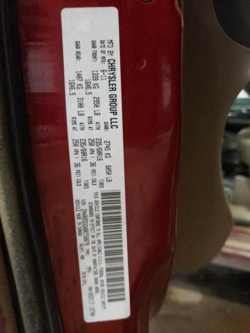 2A4RR5DGXBR750879 - 2011 CHRYSLER TOWN & COU TOURING 勃艮第红 照片 13