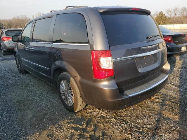 2C4RC1CG7GR135604 - 2016 CHRYSLER TOWN & COU TOURING L GRAY photo 2